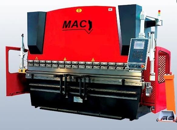 Machine de travail de la tôle présentée sur le site de Dando DFM